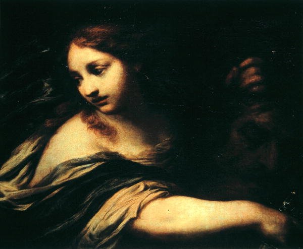 Judith ve Holofernes (tuval üzerine yağlı boya) by Francesco Botti