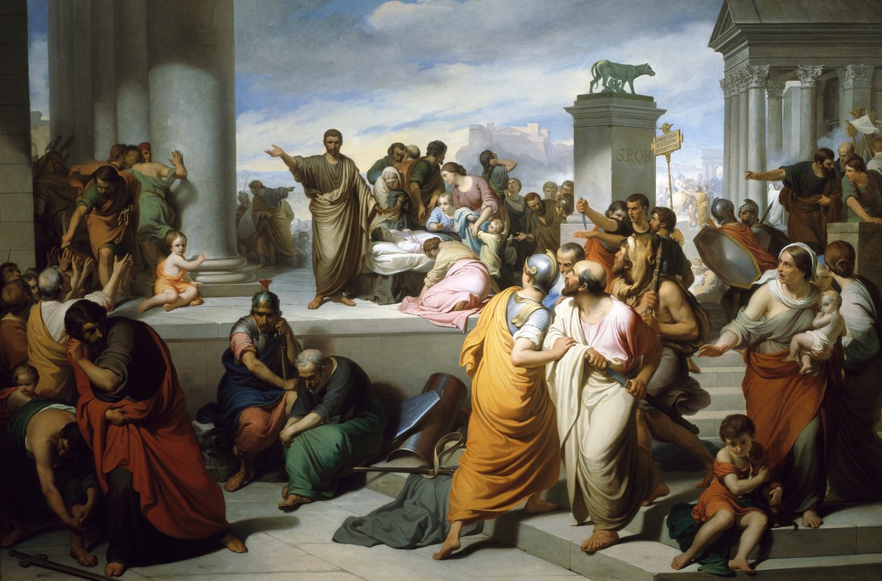 Francesco Coghetti (1804-1875) tarafından Lucretia