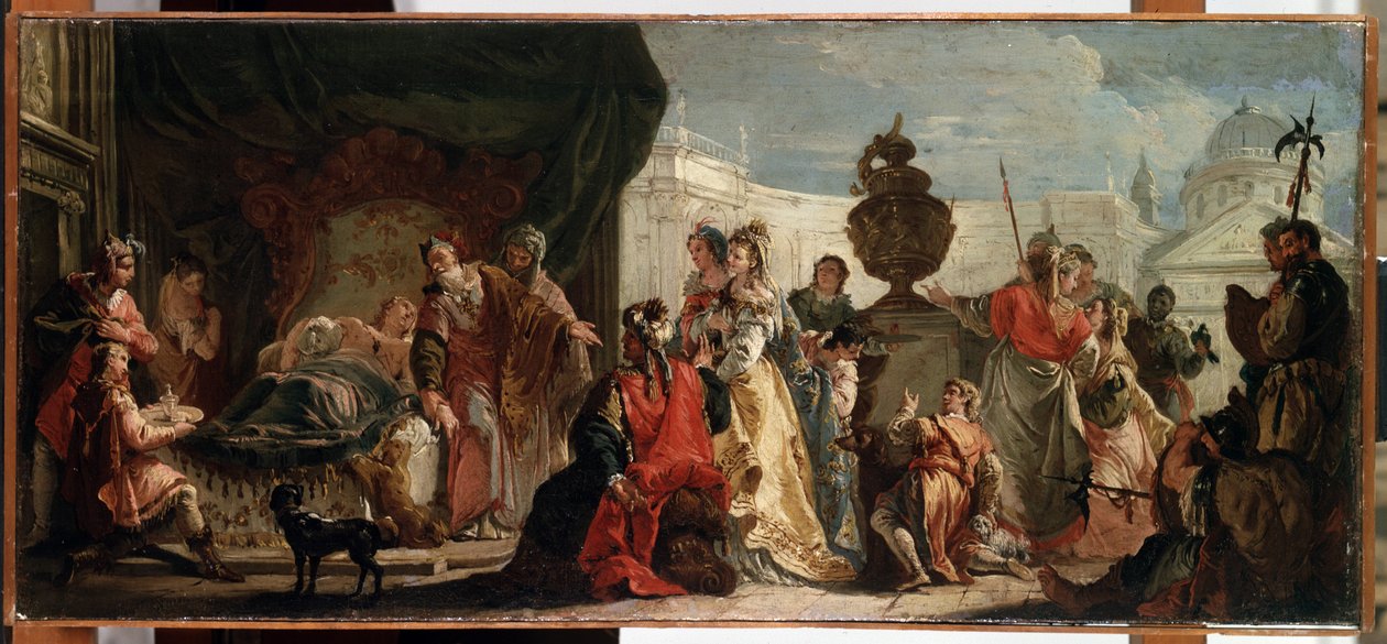 ""Antiochus ve Stratonike"" (Antiochus ve Stratonike). Antiochus (veya Antiochos), Kral Selevkos