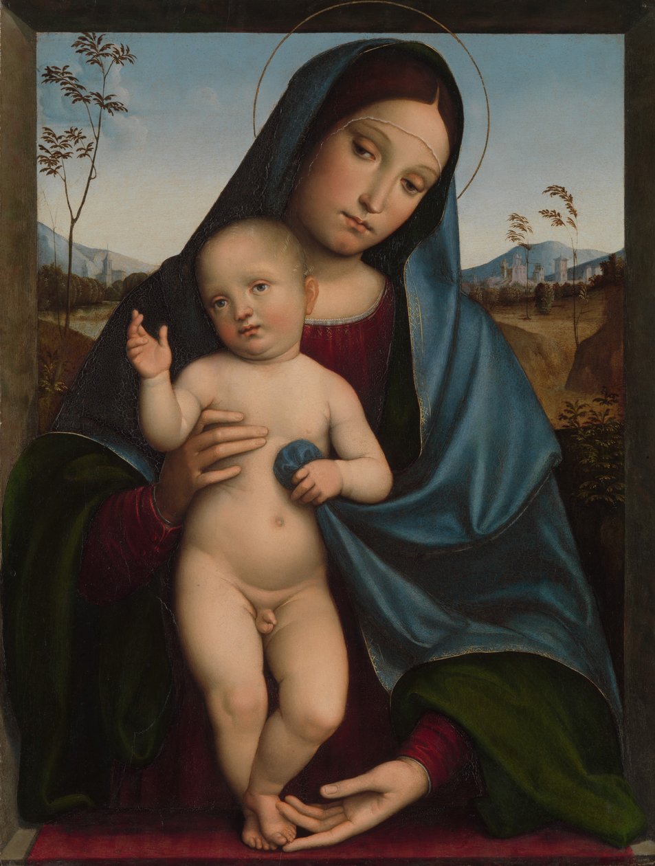Madonna ve Çocuk, 1490