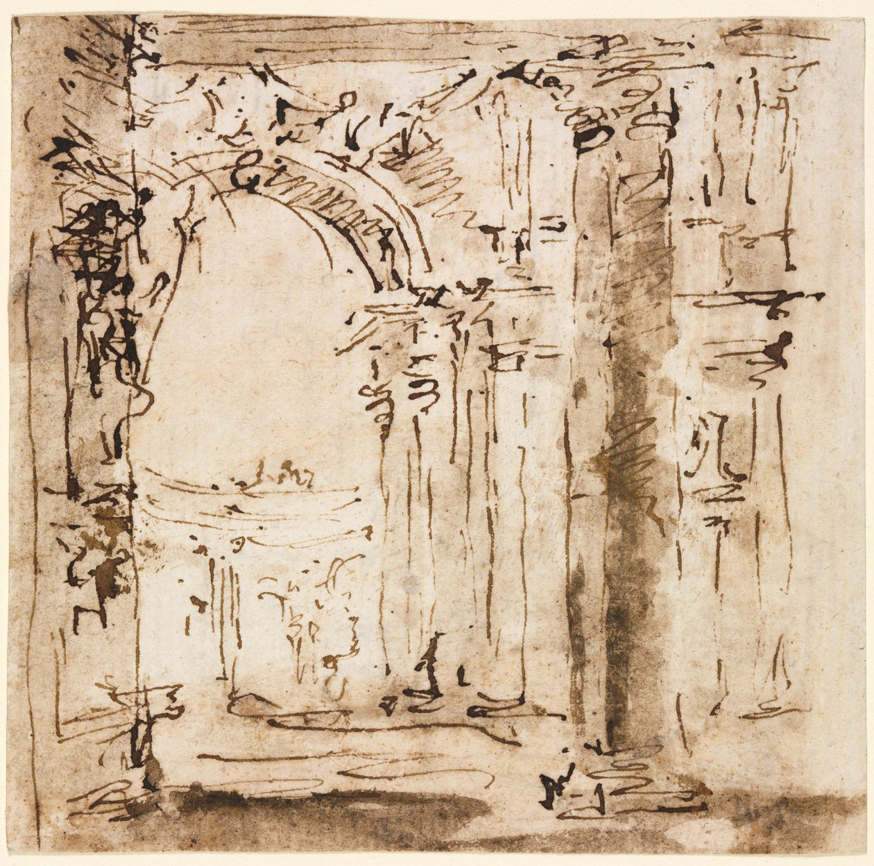 Bir Çift Çizim: Villa Pisani ve Piazza San Marco