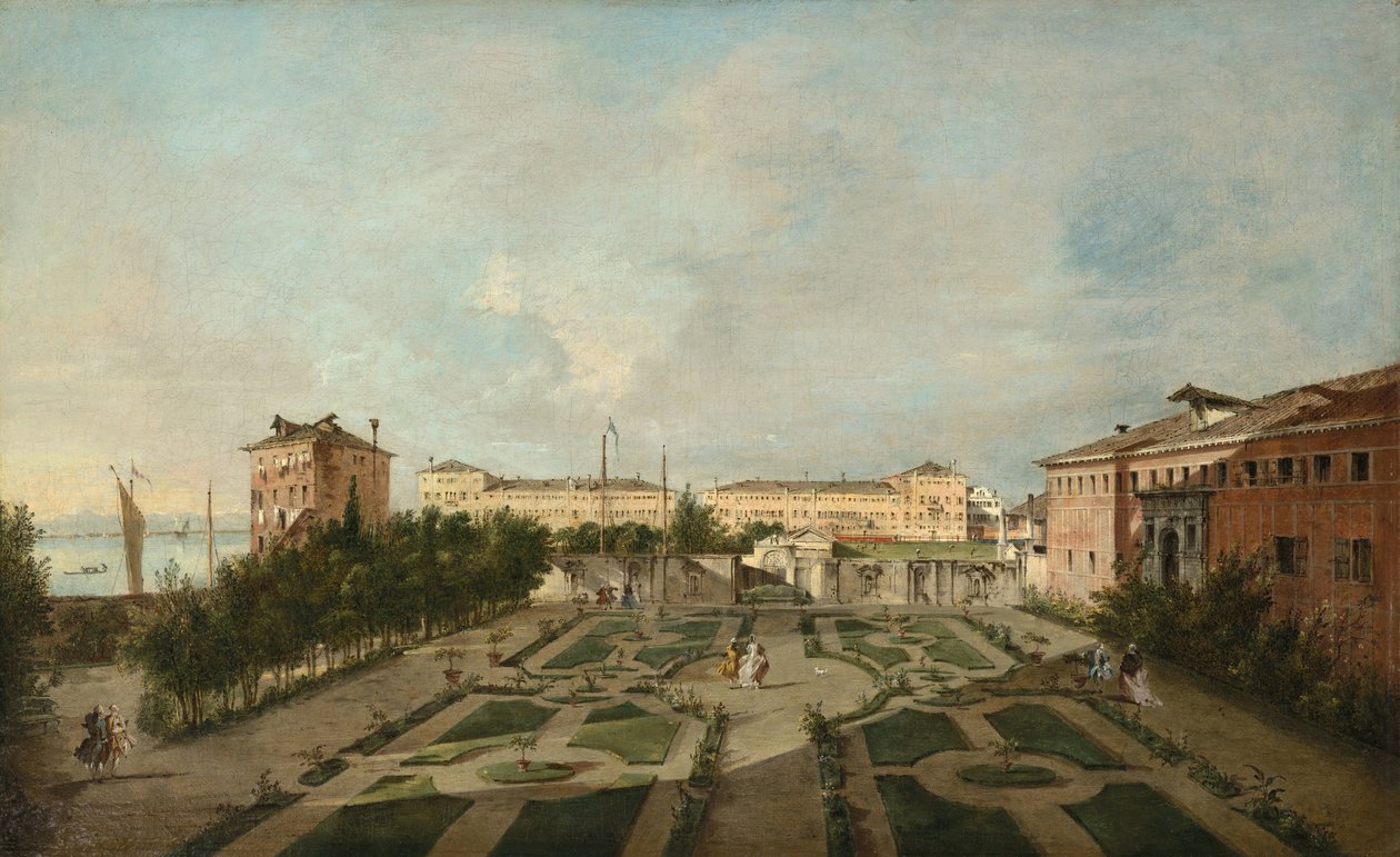 Palazzo Contarini dal Zaffo Bahçesi, 1770