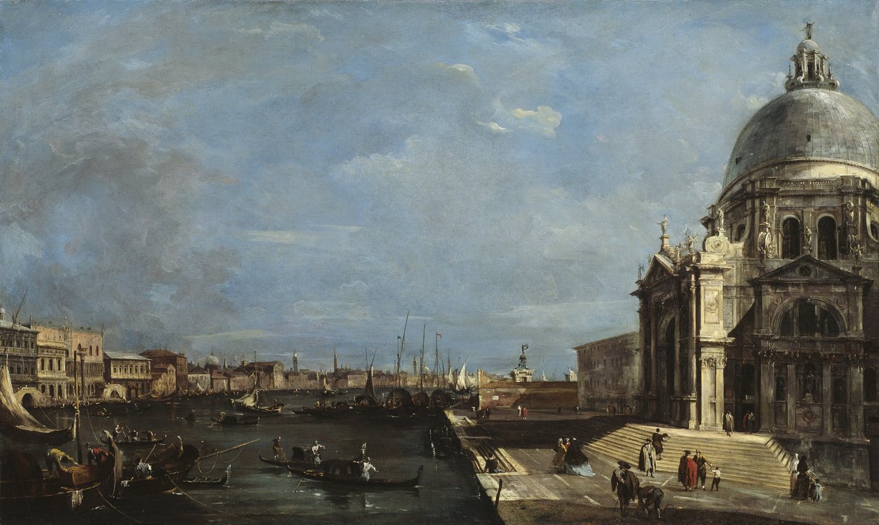 Büyük Kanal, Venedik, c.1760 by Francesco Guardi