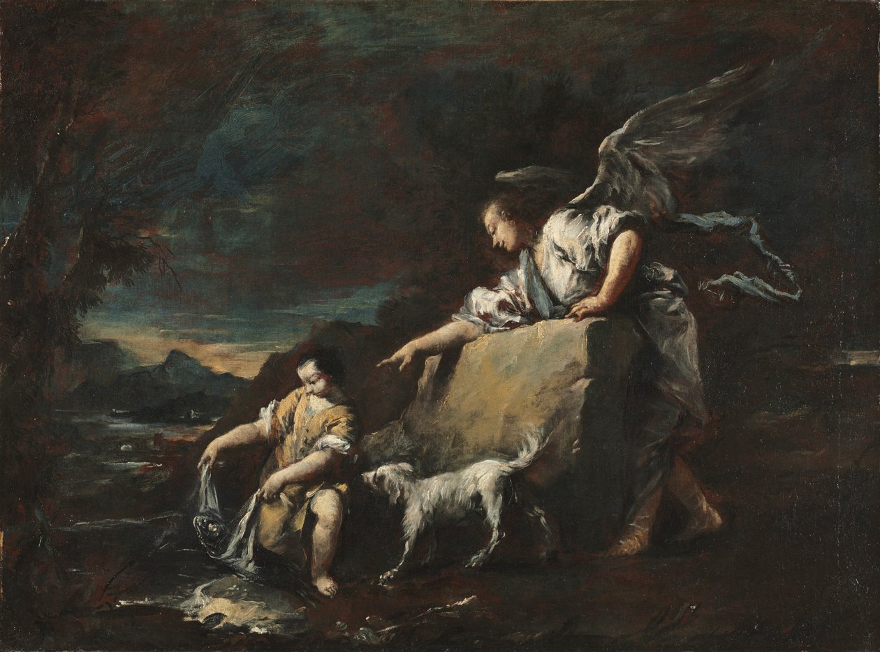 Tobias ve Melek, 1750