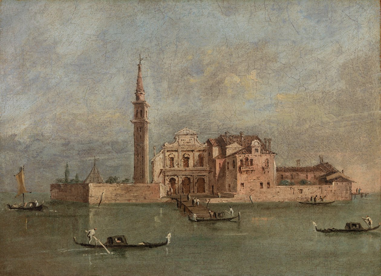 Venedik Kilisesi by Francesco Guardi