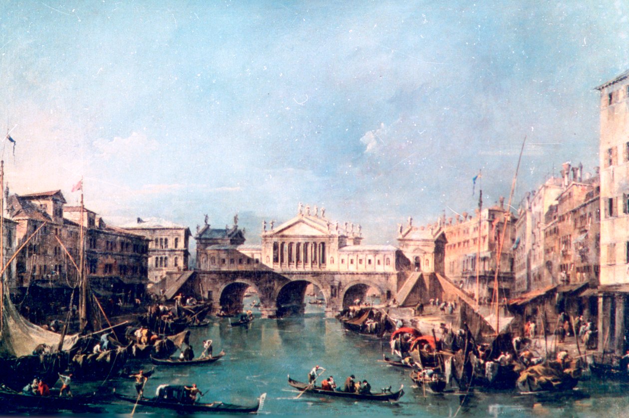 Venedik, c1775 by Francesco Guardi