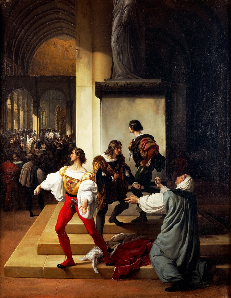Lampugnani Komplosu, Francesco Hayez (1791-1882) by Francesco Hayez