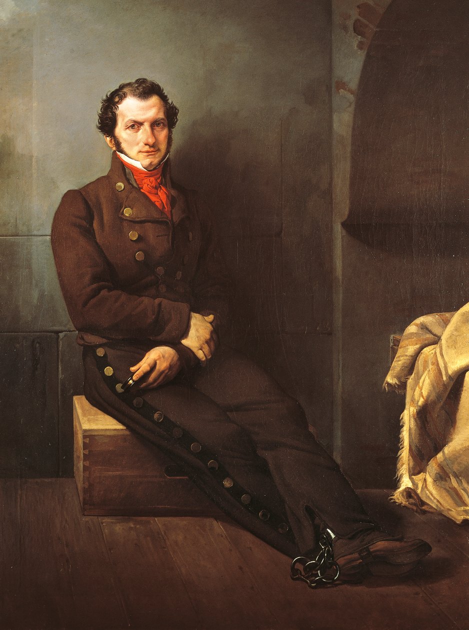 Kont Arese hapsedildi by Francesco Hayez