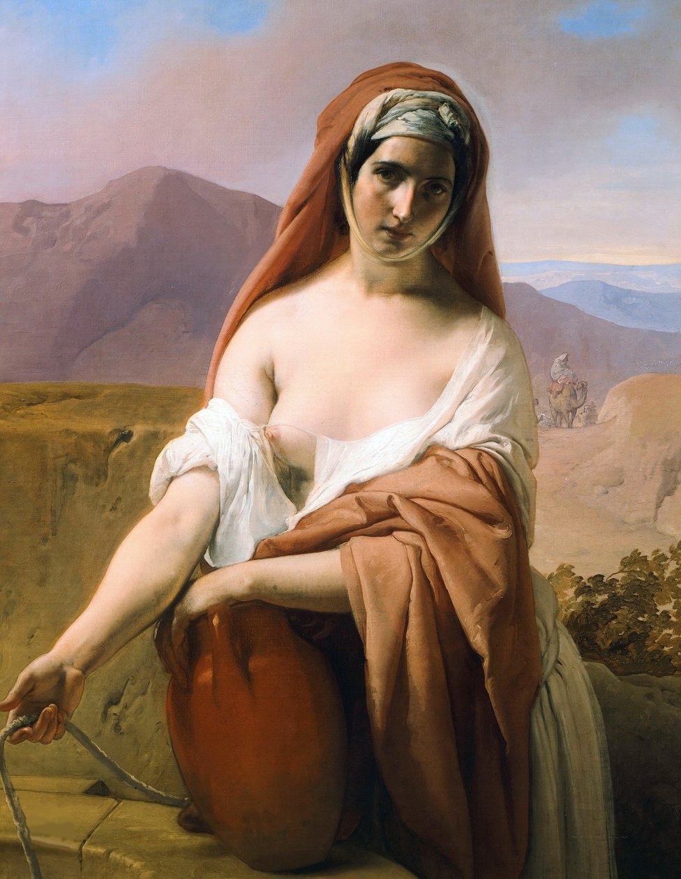 Rebecca Kuyuda, 1848. by Francesco Hayez