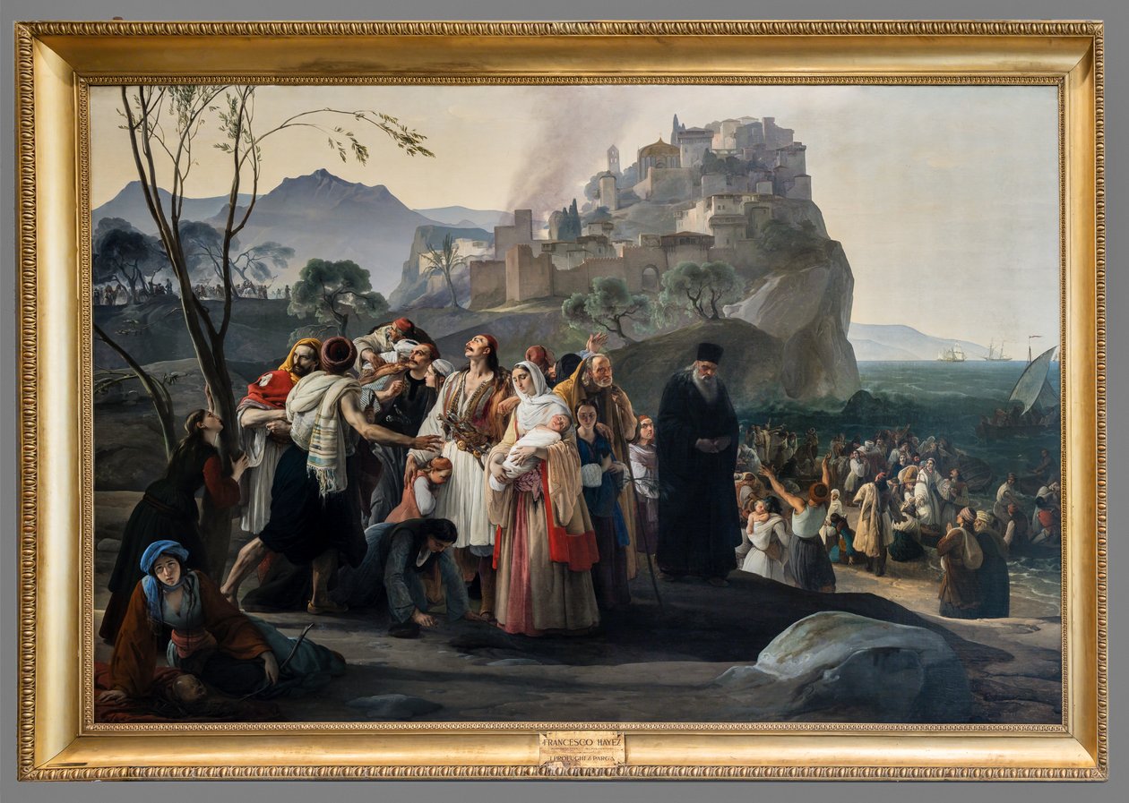 refugis puf okuma by Francesco Hayez
