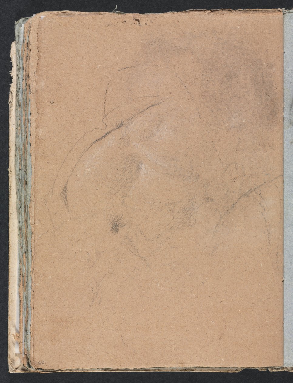 Verona Sketchbook:Deşifre edilemez form sayfa 60, 1760. by Francesco Lorenzi
