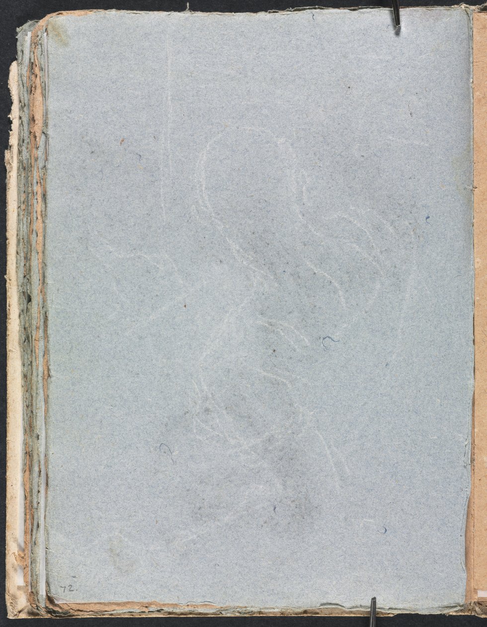 Verona Sketchbook: Figür çalışması sayfası 72, 1760. by Francesco Lorenzi