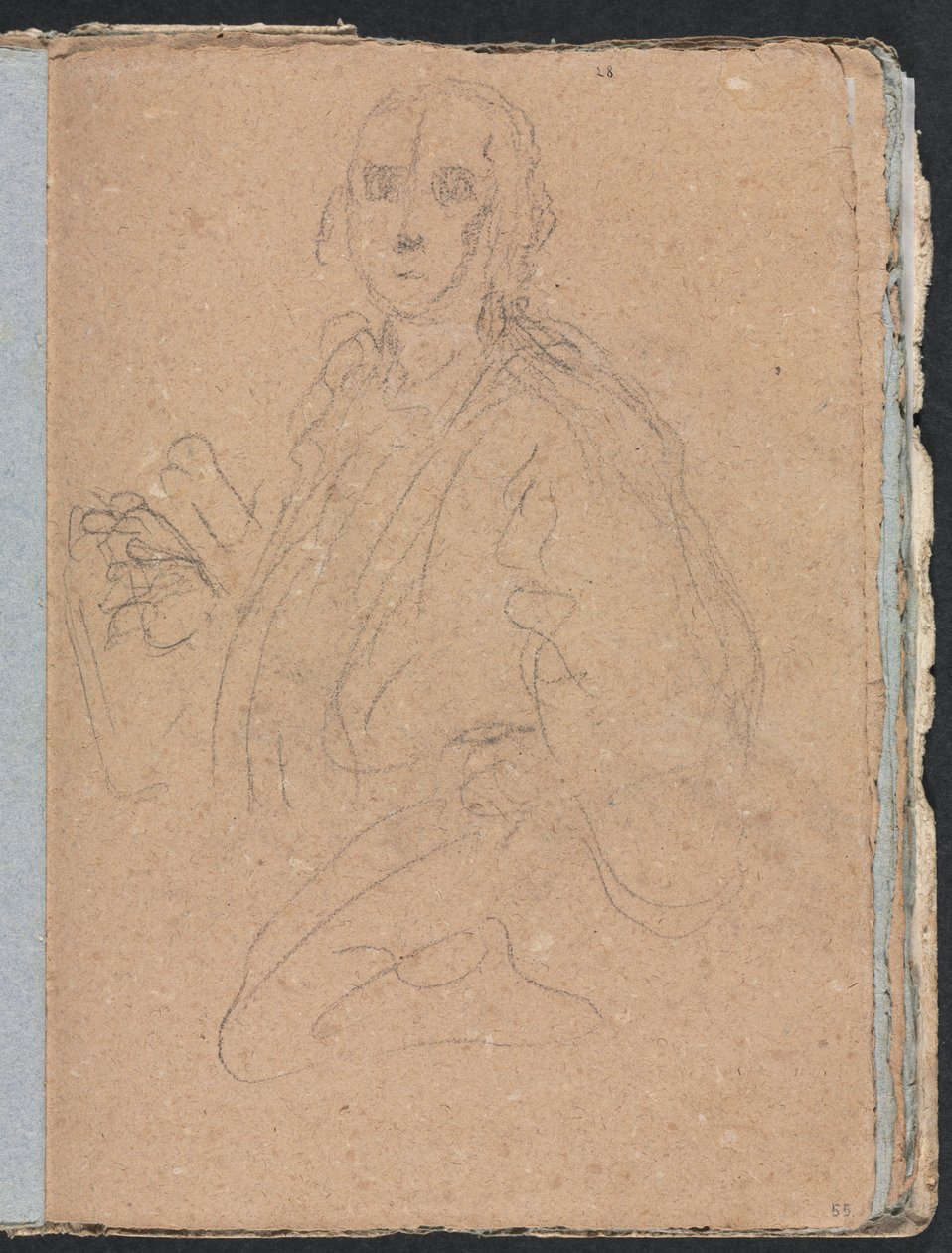 Verona Sketchbook: Beyler sayfa 55, 1760. by Francesco Lorenzi