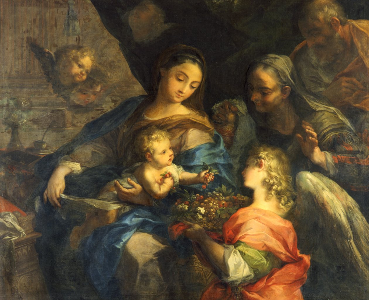 kutsal Aile by Francesco Mancini