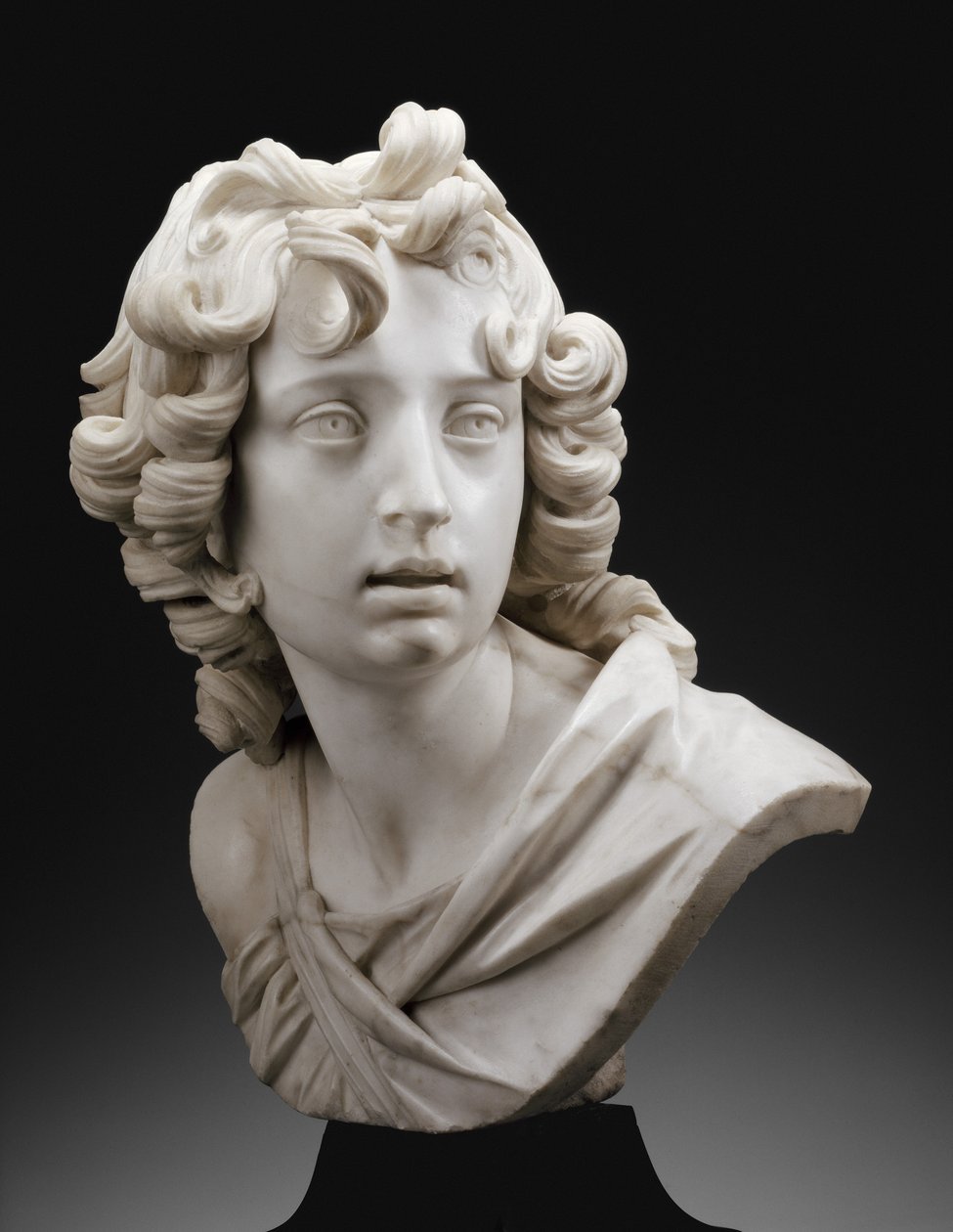 Bir Gençliğin Büstü, muhtemelen Vaftizci Yahya, 1630-40 by Francesco Mochi