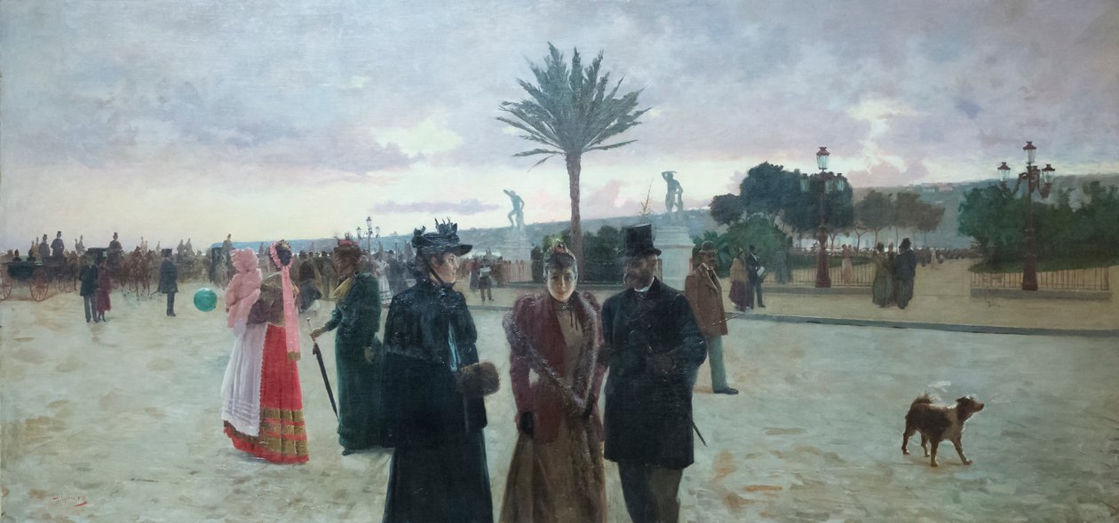 Victoria Meydanı by Francesco Paolo Diodati