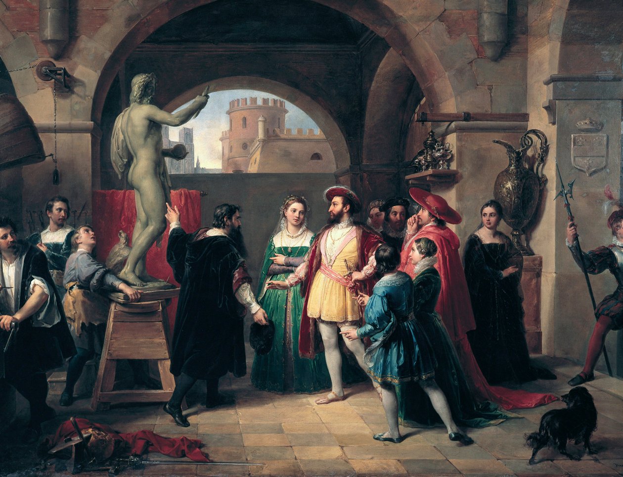 Fransa Kralı I. François (1494-1547), Buenvenuto Cellini