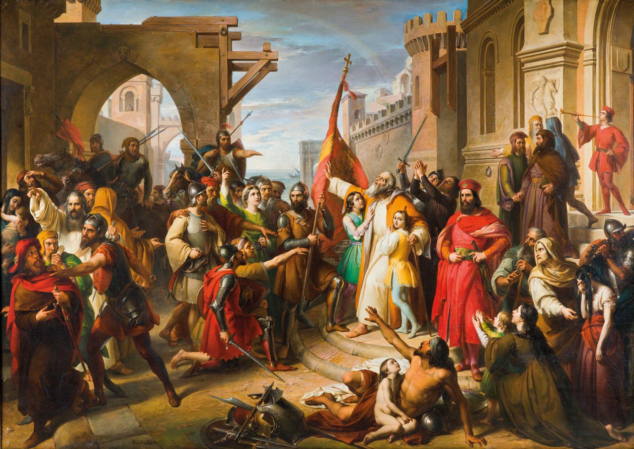 Anconetanların Yemini, 1850