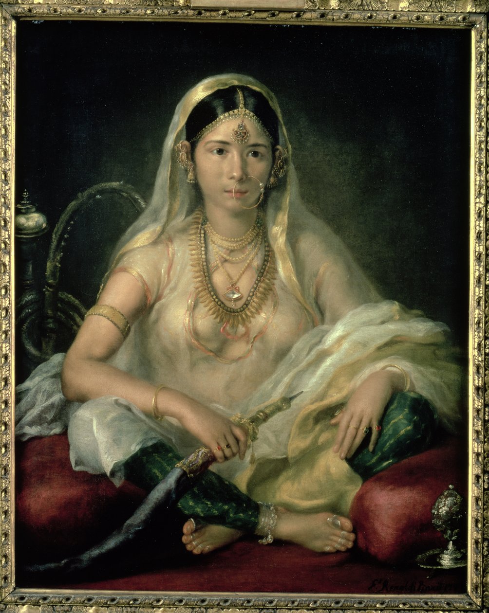Bir Moğol Hanımın Portresi, 1787 by Francesco Renaldi