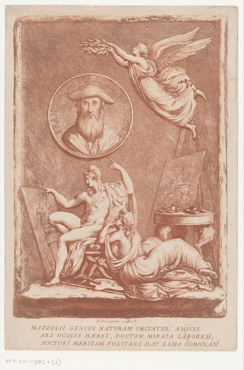 Parmigianino olarak bilinen sanatçı Francesco Mazzoli