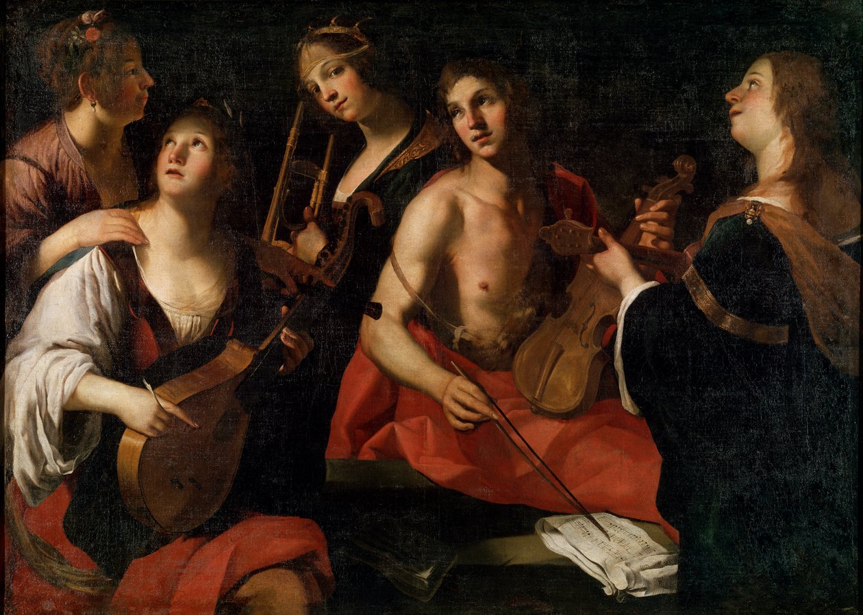 Konser, 16. yüzyılın sonu veya 17. yüzyılın başı by Francesco Rustici