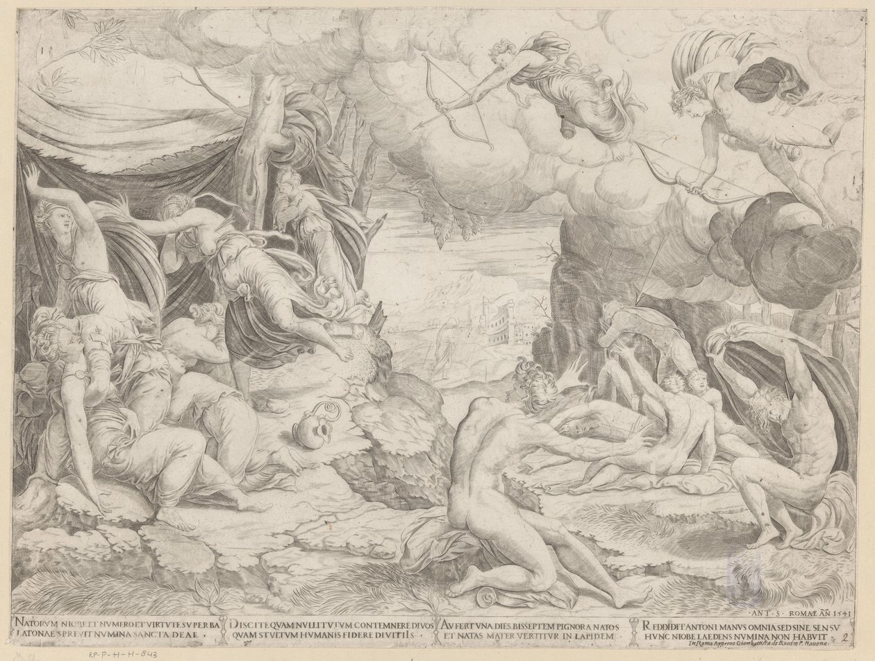 Apollo ve Diana, Niobe