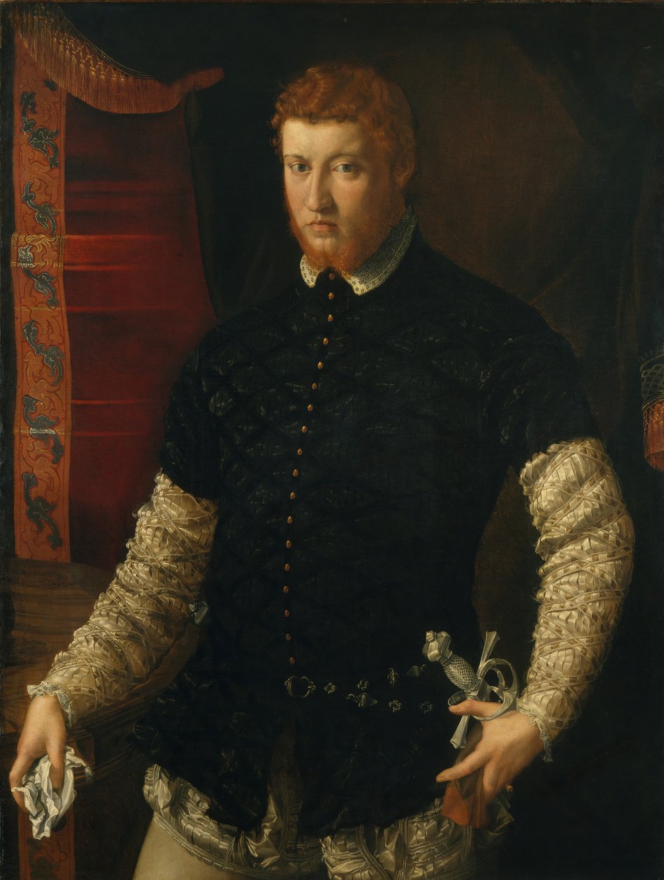 Bir Adamın Portresi. by Francesco Salviati