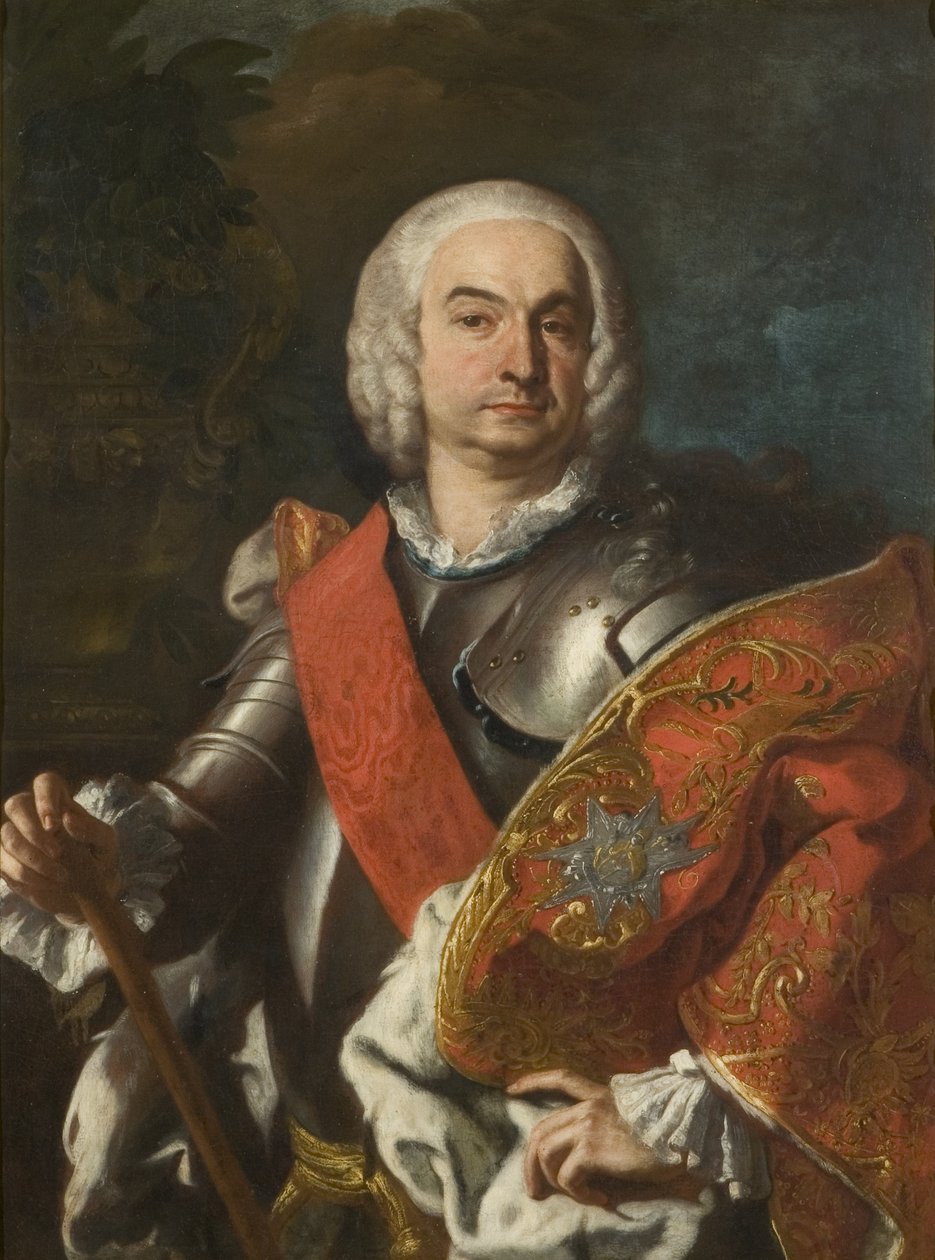 Aziz Januarius Nişanı Şövalyesi, c.1740 (tuval üzerine yağlı boya) by Francesco Solimena