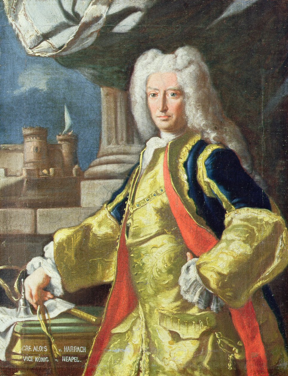 Kont Alois Thomas Raimund Harrach, Napoli Valisi by Francesco Solimena
