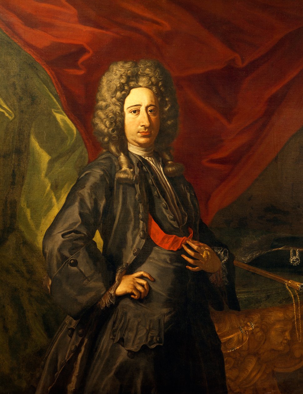Altın Post Şövalyesi Portresi, Francesco Solimena (1657-1747), tuval üzerine yağlı boya, İtalya by Francesco Solimena