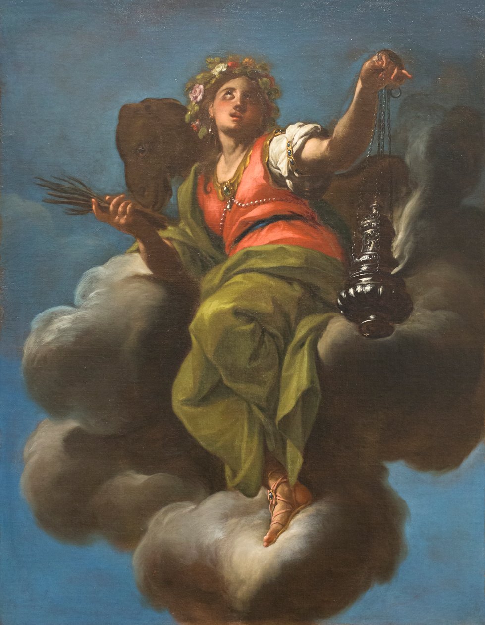 Asya, yak. 1709 (tuval üzerine yağlı boya) by Francesco Trevisani