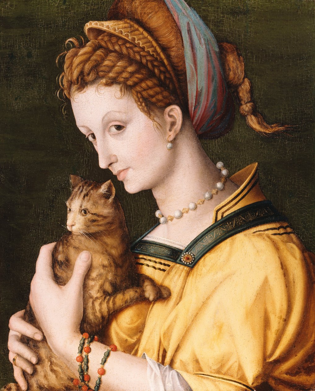 Kedili Kadın, c.1525-30 by Francesco Ubertini Bacchiacca