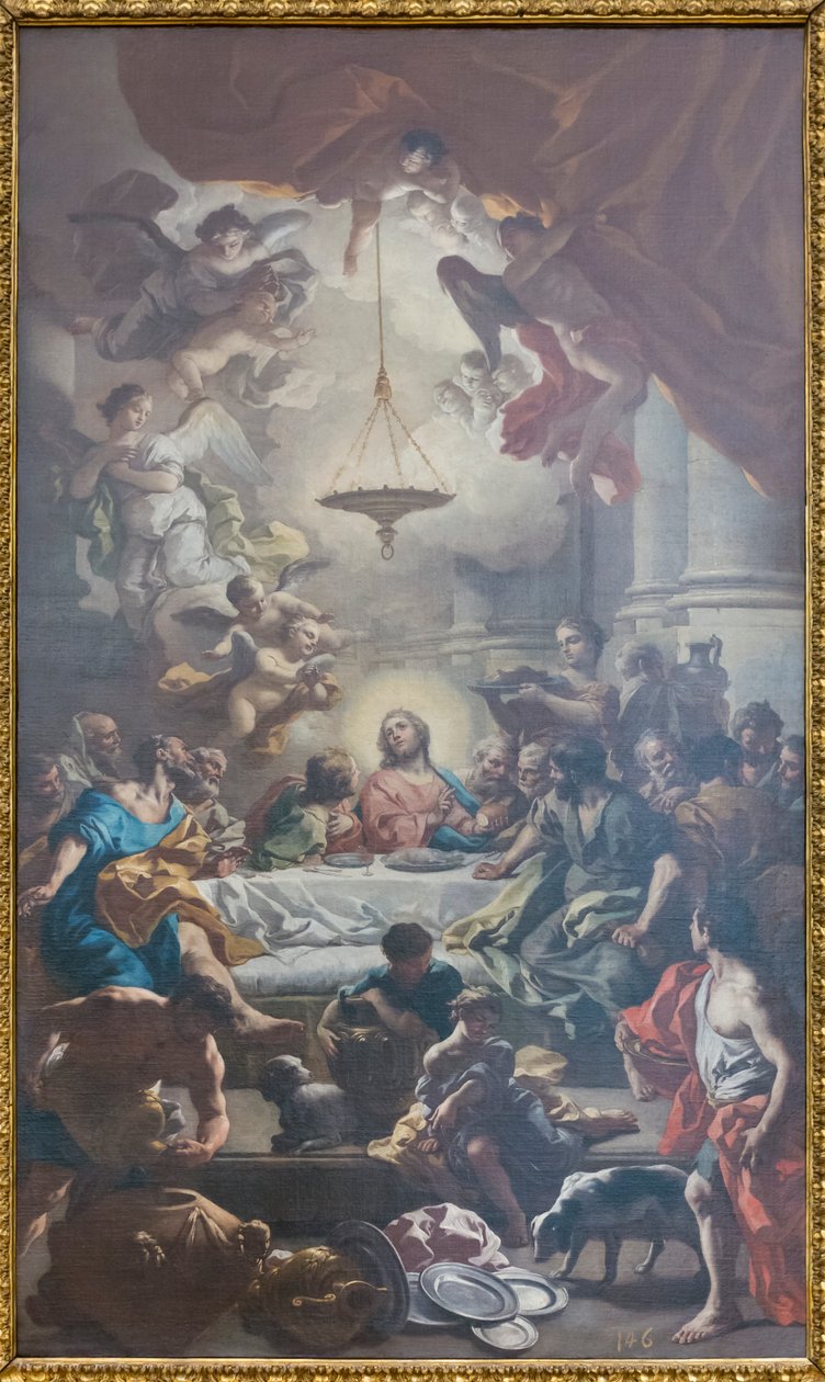 Geçen akşam yemeği by Francesco de Mura