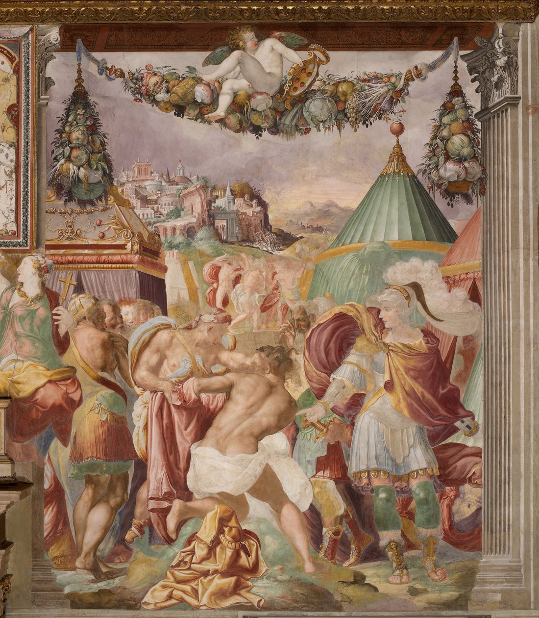 Falerii'nin hain okul müdürünün cezası, c. 1544 by Francesco de Rossi