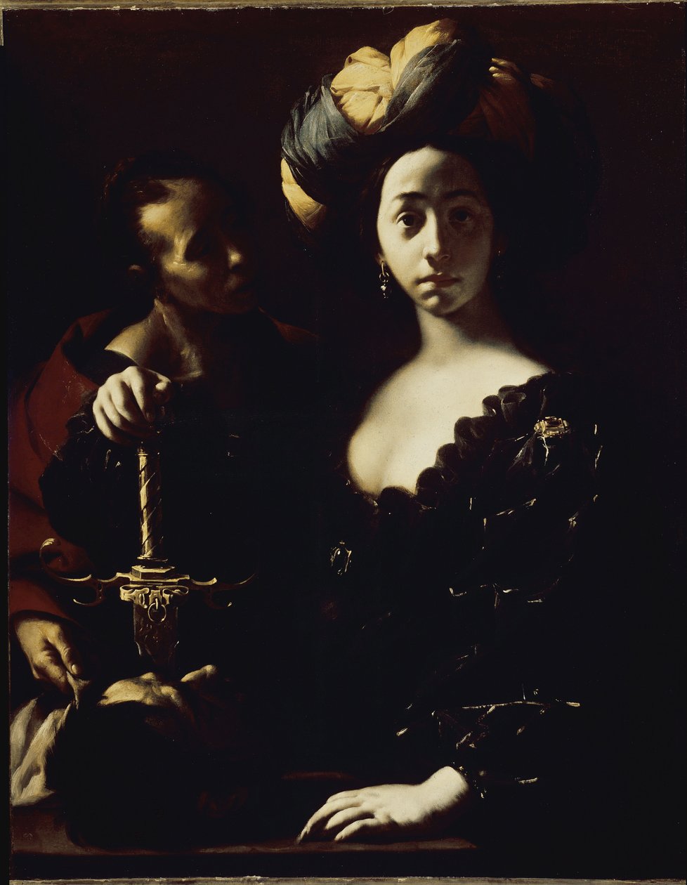 Judith ve Holoferne Başkanı (tuval üzerine yağlı boya by Francesco del Cairo