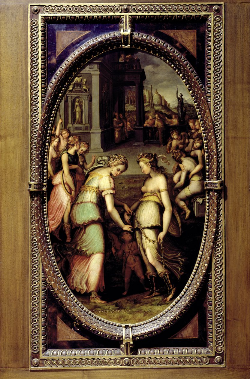 Umubiri wa Sezari (gravure) by Francesco del Coscia