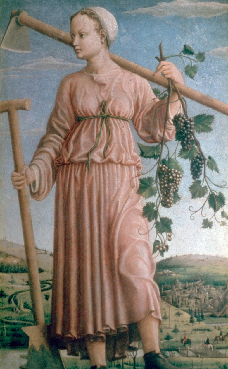 Sonbahar Alegorisi, 15. yüzyıl by Francesco del Cossa