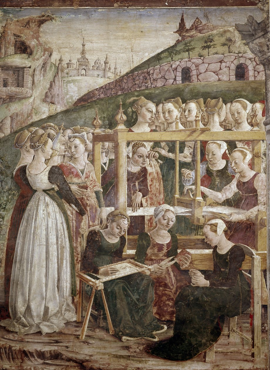 Yürüyüş alegorisi, Minerva