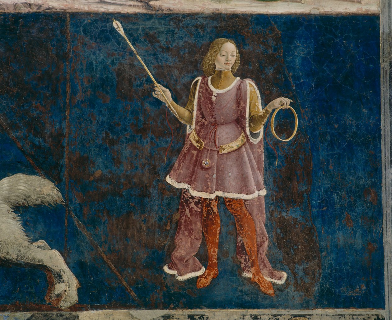 Mart Ayını Gözeten Üç Dekandan Biri, Il Salone dei Mesi, 1470-99 by Francesco del Cossa