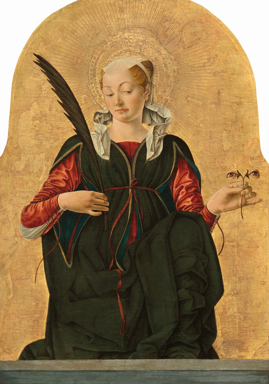 Aziz Lucy, c. 14731474. by Francesco del Cossa