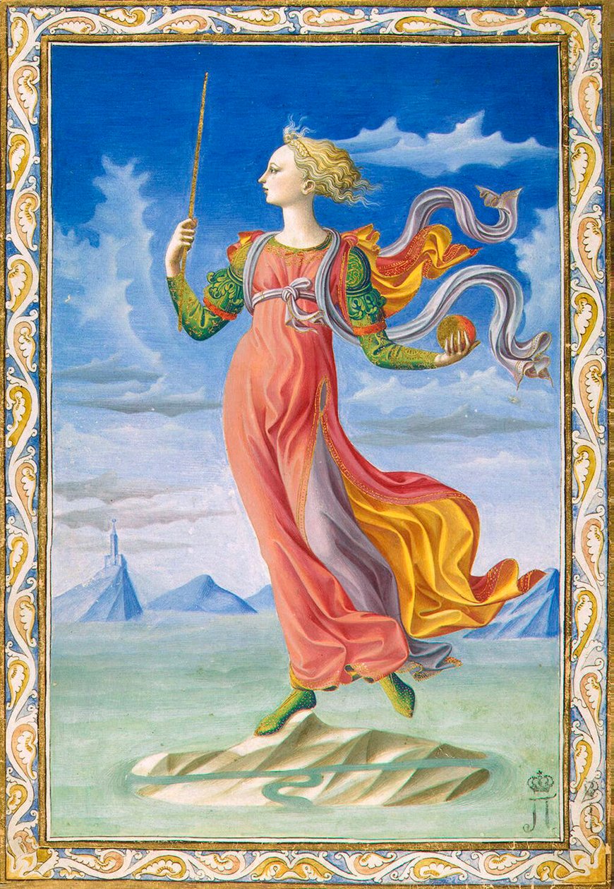 Roma Alegorisi, c1448. by Francesco di Stefano Pesellino