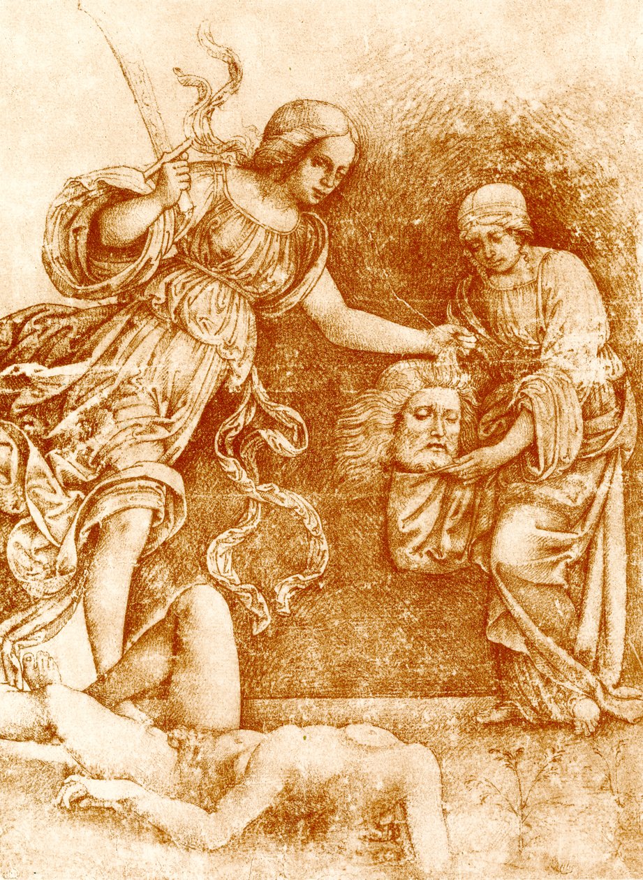 Judith ve Holofernes by Francesco school of Francia