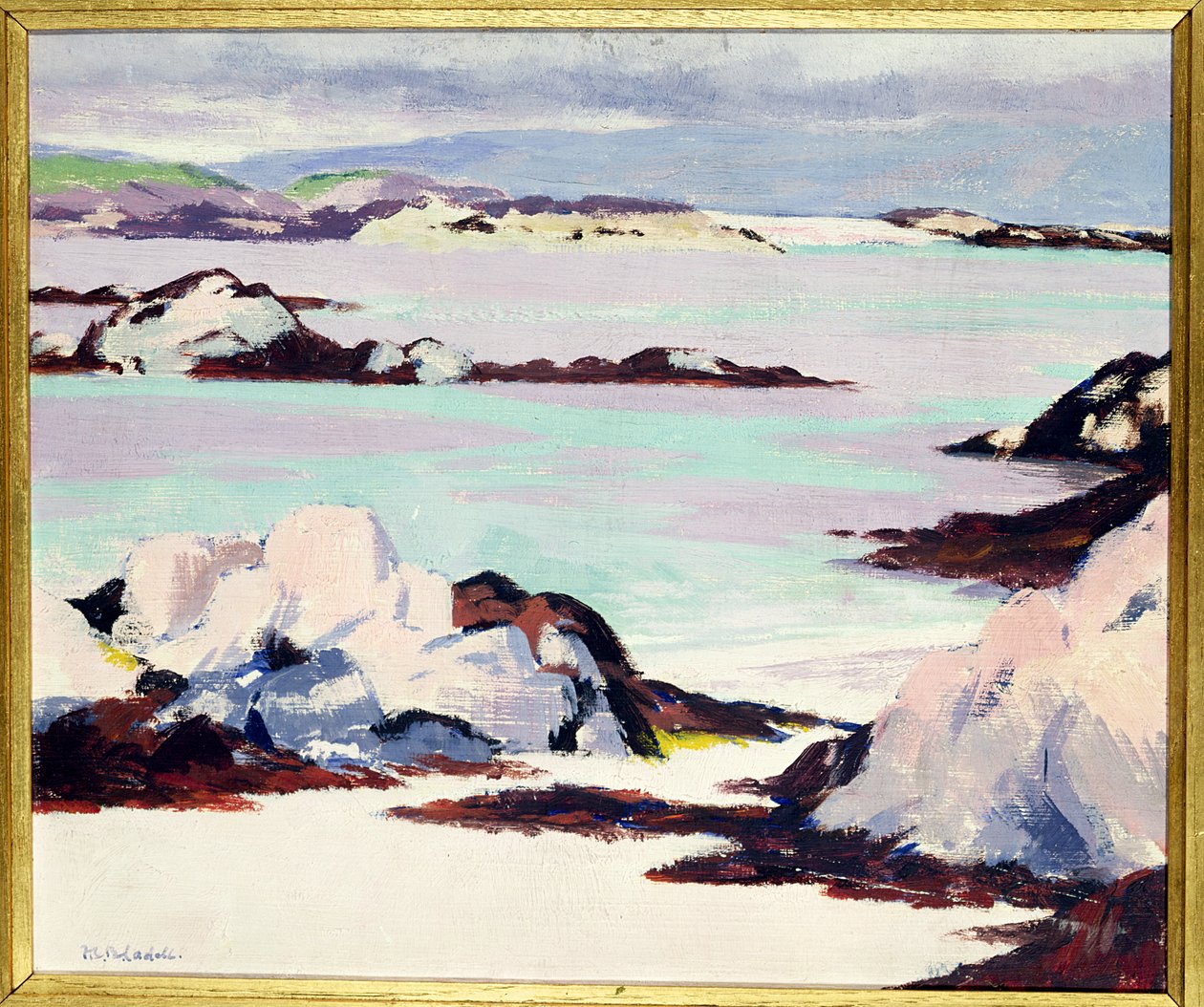 Iona Adası by Francis Campbell Boileau Cadell