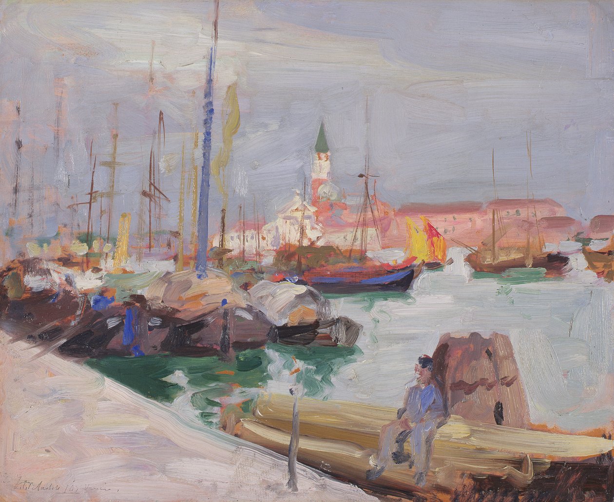 Venedik, c.1910 by Francis Campbell Boileau Cadell