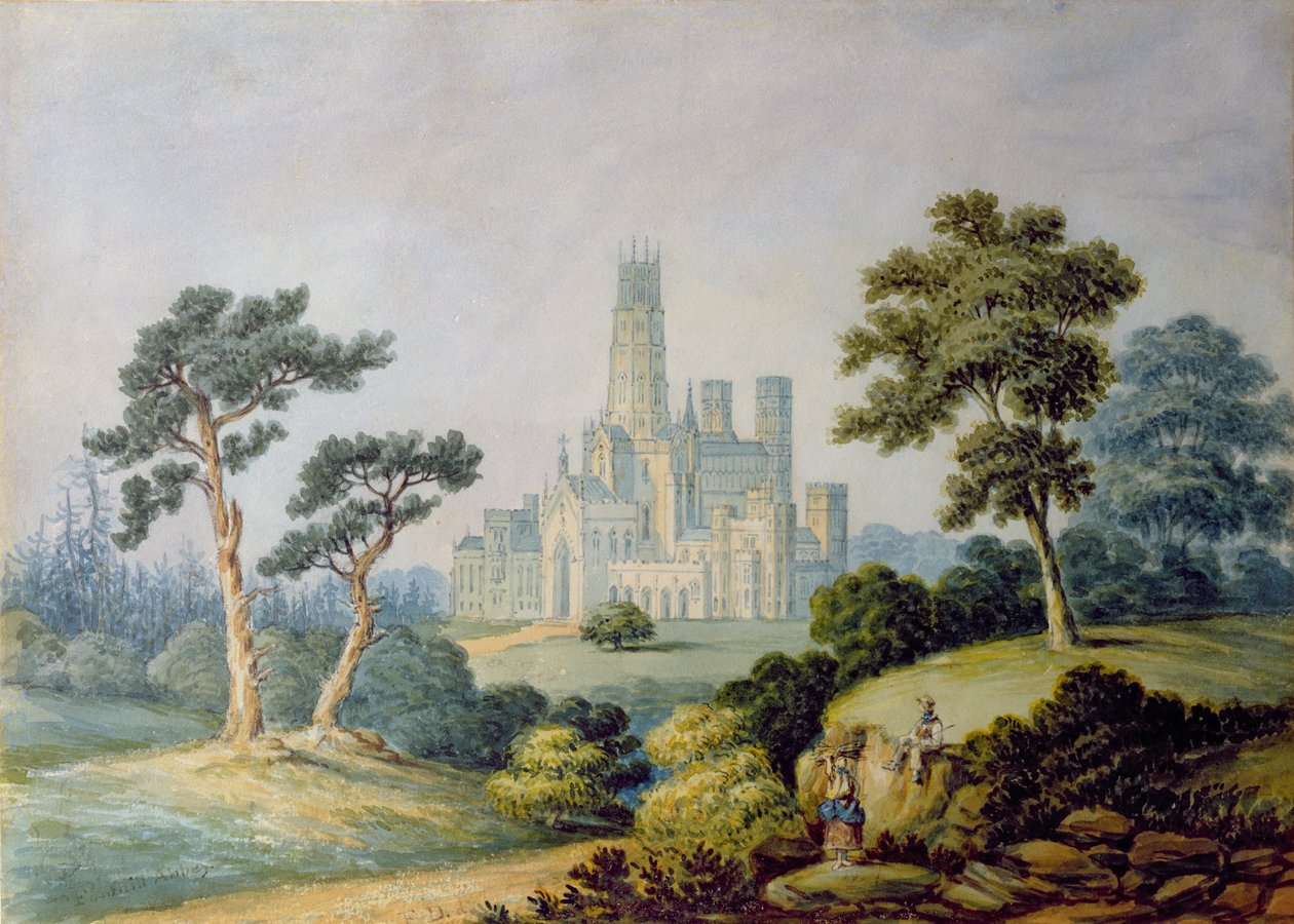 Fonthill Manastırı by Francis Danby