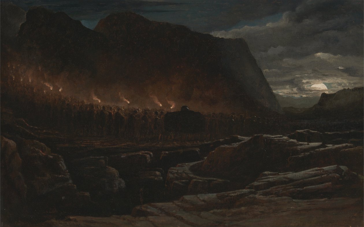 Cenaze alayı by Francis Danby