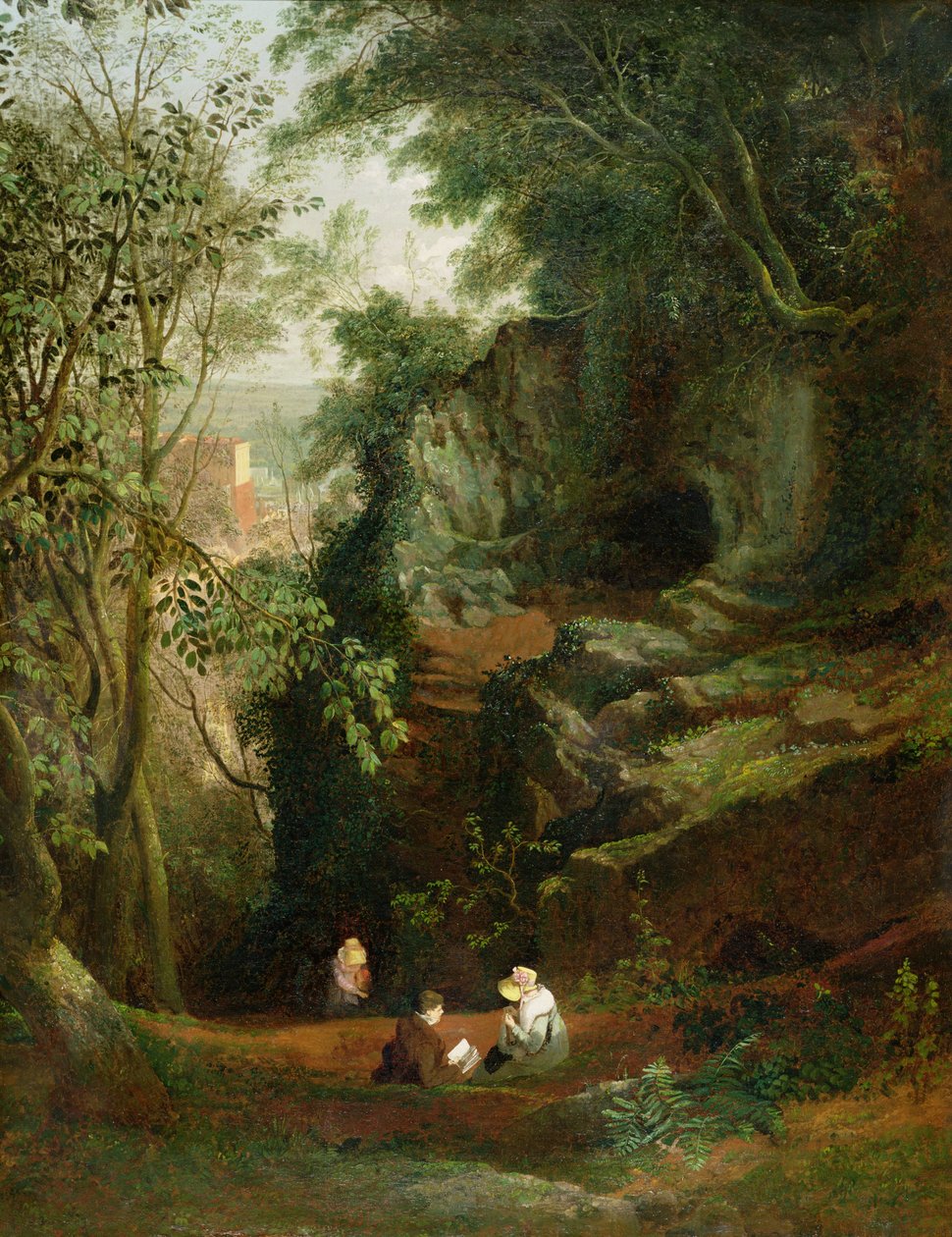 Clifton yakınlarındaki manzara, c.1822-23 by Francis Danby