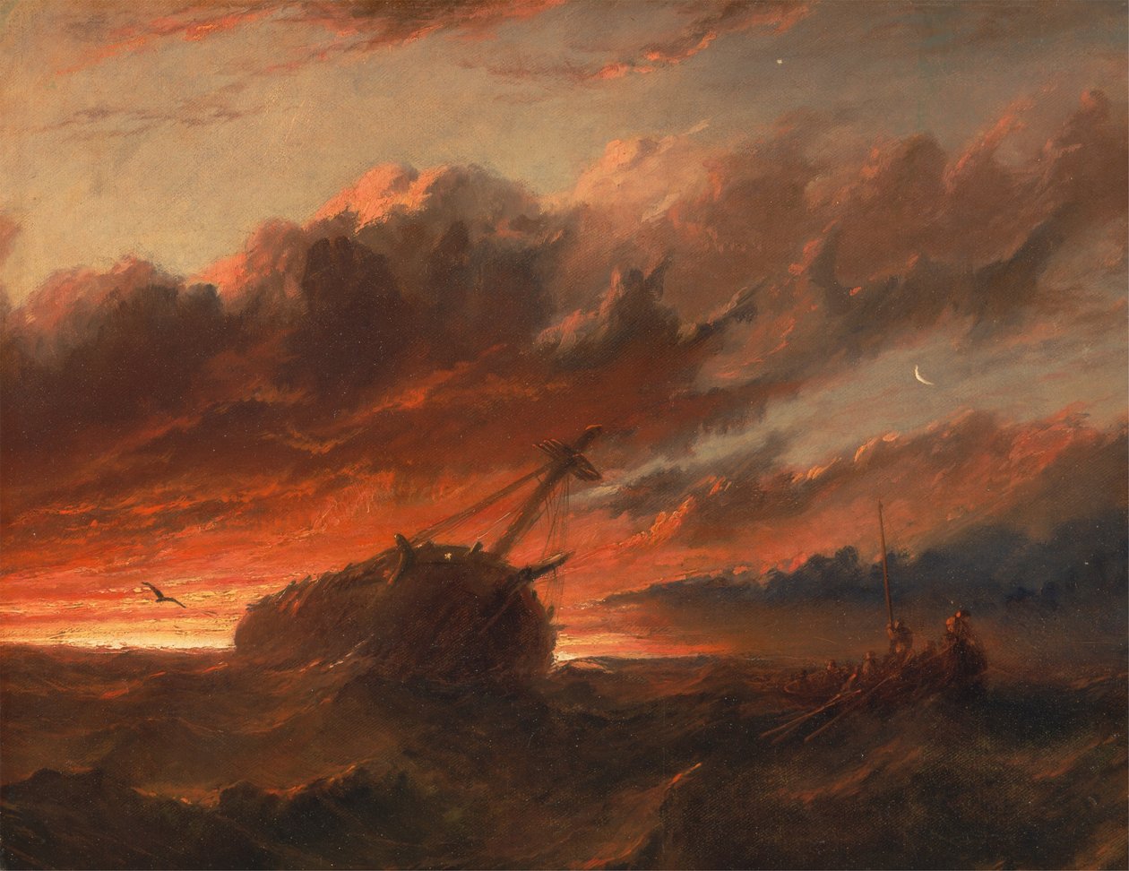 gemi enkazı by Francis Danby