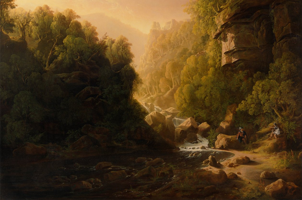 Dağ Torrenti by Francis Danby