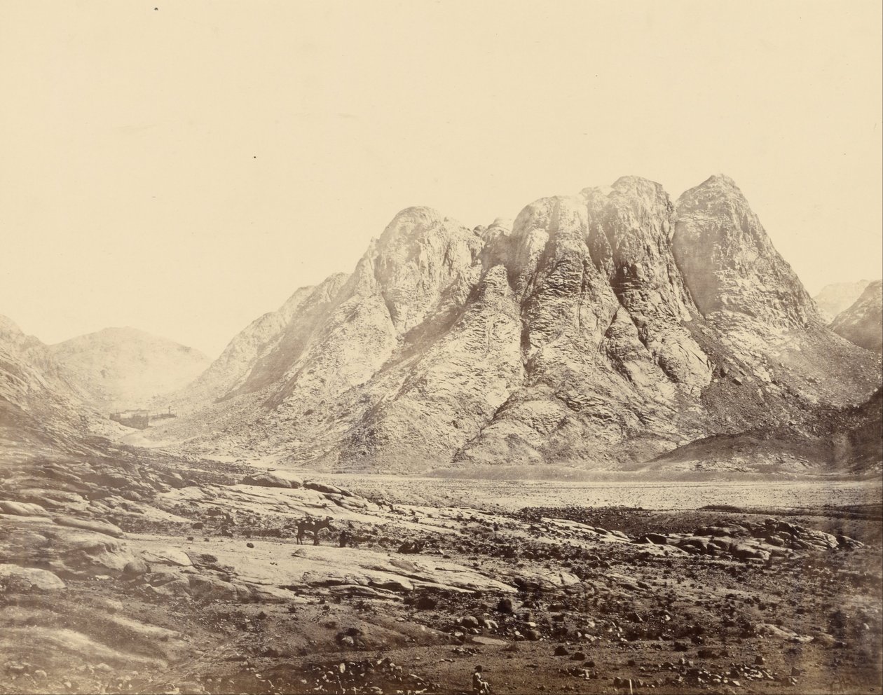 Horeb Dağı, Sina by Francis Frith